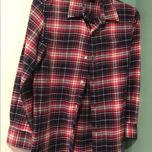Boys Gap kids long sleeve flannel shirt